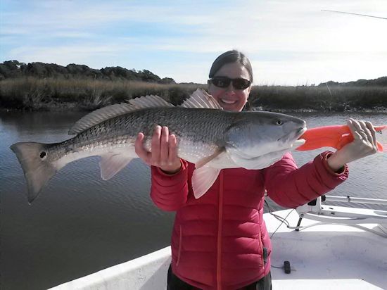 Inshore fishing reds